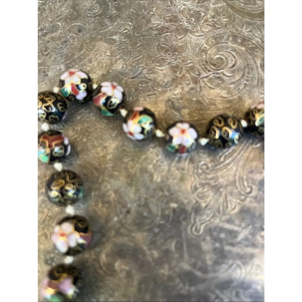 Chinese Cloisonné beads